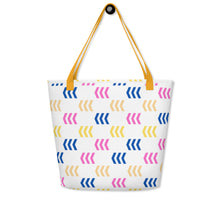 Load image into Gallery viewer, ARROWS All-Over Print Large Tote Bag