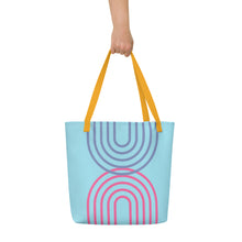 Load image into Gallery viewer, METRO All-Over Print Large Tote Bag