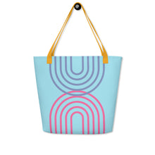 Load image into Gallery viewer, METRO All-Over Print Large Tote Bag