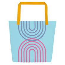 Load image into Gallery viewer, METRO All-Over Print Large Tote Bag