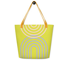 Load image into Gallery viewer, METRO All-Over Print Large Tote Bag