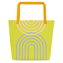 Load image into Gallery viewer, METRO All-Over Print Large Tote Bag