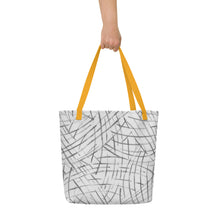 Load image into Gallery viewer, RHAPSODY All-Over Print Large Tote Bag