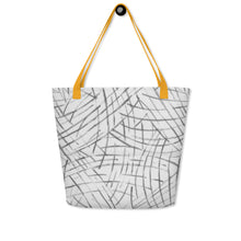 Load image into Gallery viewer, RHAPSODY All-Over Print Large Tote Bag