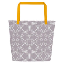 Load image into Gallery viewer, MODERN CIRCLES All-Over Print Large Tote Bag