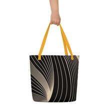 Load image into Gallery viewer, MODERN WAVE All-Over Print Large Tote Bag