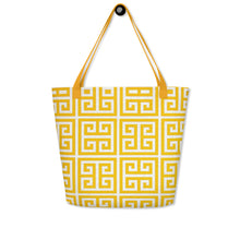 Load image into Gallery viewer, BRIGHT DAY All-Over Print Large Tote Bag