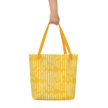 Load image into Gallery viewer, MODERN LINES All-Over Print Large Tote Bag