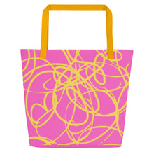 Load image into Gallery viewer, MODERN ART All-Over Print Large Tote Bag