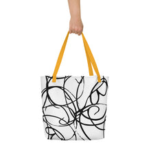 Load image into Gallery viewer, MODERN ART All-Over Print Large Tote Bag