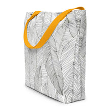 Load image into Gallery viewer, BANANA LEAF All-Over Print Large Tote Bag