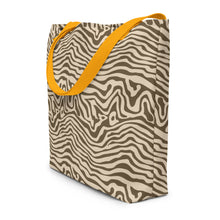 Load image into Gallery viewer, ANIMAL PRINT All-Over Print Large Tote Bag