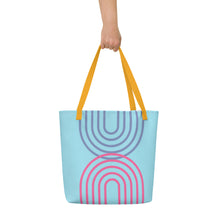 Load image into Gallery viewer, METRO All-Over Print Large Tote Bag