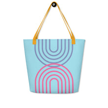 Load image into Gallery viewer, METRO All-Over Print Large Tote Bag
