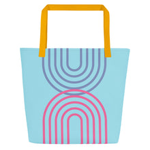 Load image into Gallery viewer, METRO All-Over Print Large Tote Bag