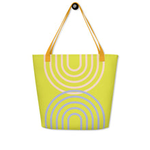 Load image into Gallery viewer, METRO All-Over Print Large Tote Bag