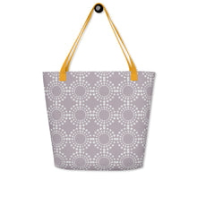 Load image into Gallery viewer, MODERN CIRCLES All-Over Print Large Tote Bag