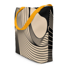Load image into Gallery viewer, MODERN WAVE All-Over Print Large Tote Bag