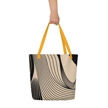 Load image into Gallery viewer, MODERN WAVE All-Over Print Large Tote Bag