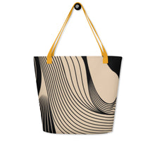 Load image into Gallery viewer, MODERN WAVE All-Over Print Large Tote Bag