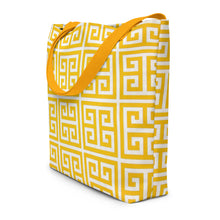 Load image into Gallery viewer, BRIGHT DAY All-Over Print Large Tote Bag