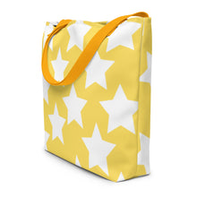 Load image into Gallery viewer, STARS All-Over Print Large Tote Bag