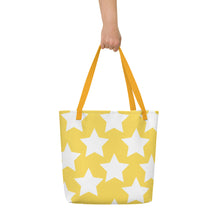 Load image into Gallery viewer, STARS All-Over Print Large Tote Bag