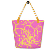 Load image into Gallery viewer, MODERN ART All-Over Print Large Tote Bag