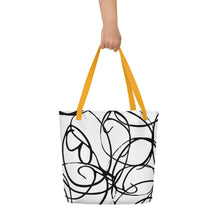 Load image into Gallery viewer, MODERN ART All-Over Print Large Tote Bag