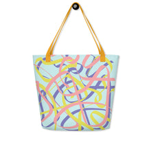 Load image into Gallery viewer, CELEBRATE THE DAY Large Tote Bag