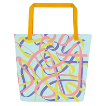 Load image into Gallery viewer, CELEBRATE THE DAY Large Tote Bag