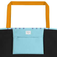 Load image into Gallery viewer, METRO All-Over Print Large Tote Bag