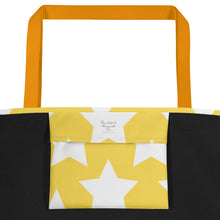 Load image into Gallery viewer, STARS All-Over Print Large Tote Bag