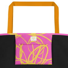 Load image into Gallery viewer, MODERN ART All-Over Print Large Tote Bag