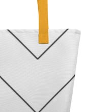 Load image into Gallery viewer, MODERN LINES All-Over Print Large Tote Bag