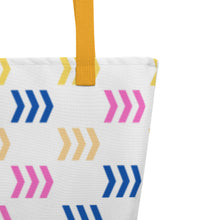 Load image into Gallery viewer, ARROWS All-Over Print Large Tote Bag