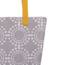 Load image into Gallery viewer, MODERN CIRCLES All-Over Print Large Tote Bag