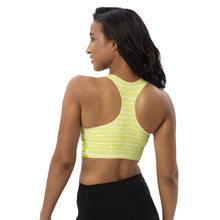 Load image into Gallery viewer, ABOUT TIME Longline sports bra