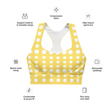 Load image into Gallery viewer, BRIGHT Longline sports bra