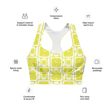 Load image into Gallery viewer, ABOUT TIME Longline sports bra