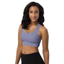 Load image into Gallery viewer, CIRCLES Longline sports bra