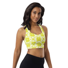 Load image into Gallery viewer, ABOUT TIME Longline sports bra