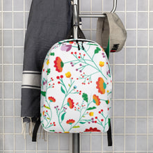 Load image into Gallery viewer, FIELD OF FLOWERS Minimalist Backpack