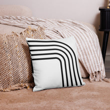 Load image into Gallery viewer, MODERN BLACK Premium Pillow