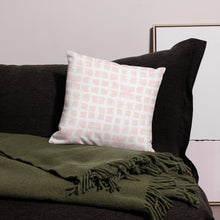 Load image into Gallery viewer, Love Letters Pink Print Pillow