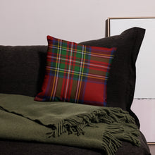 Load image into Gallery viewer, Red Tartan Pillow