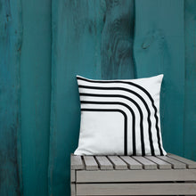 Load image into Gallery viewer, MODERN BLACK Premium Pillow