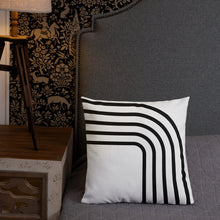Load image into Gallery viewer, MODERN BLACK Premium Pillow