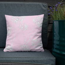 Load image into Gallery viewer, COASTAL Pink Floral Pillow