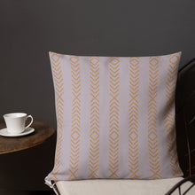 Load image into Gallery viewer, De Lis Grey Pillow